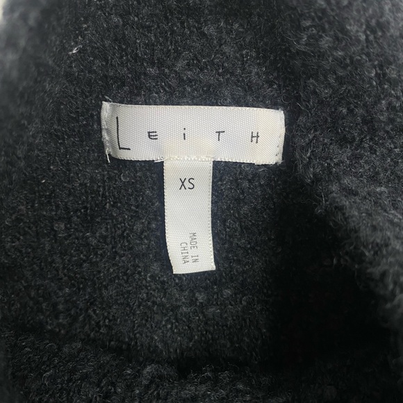 Leith Gray TurtleneckCross Layered Sweater Size XS - Picture 7 of 8